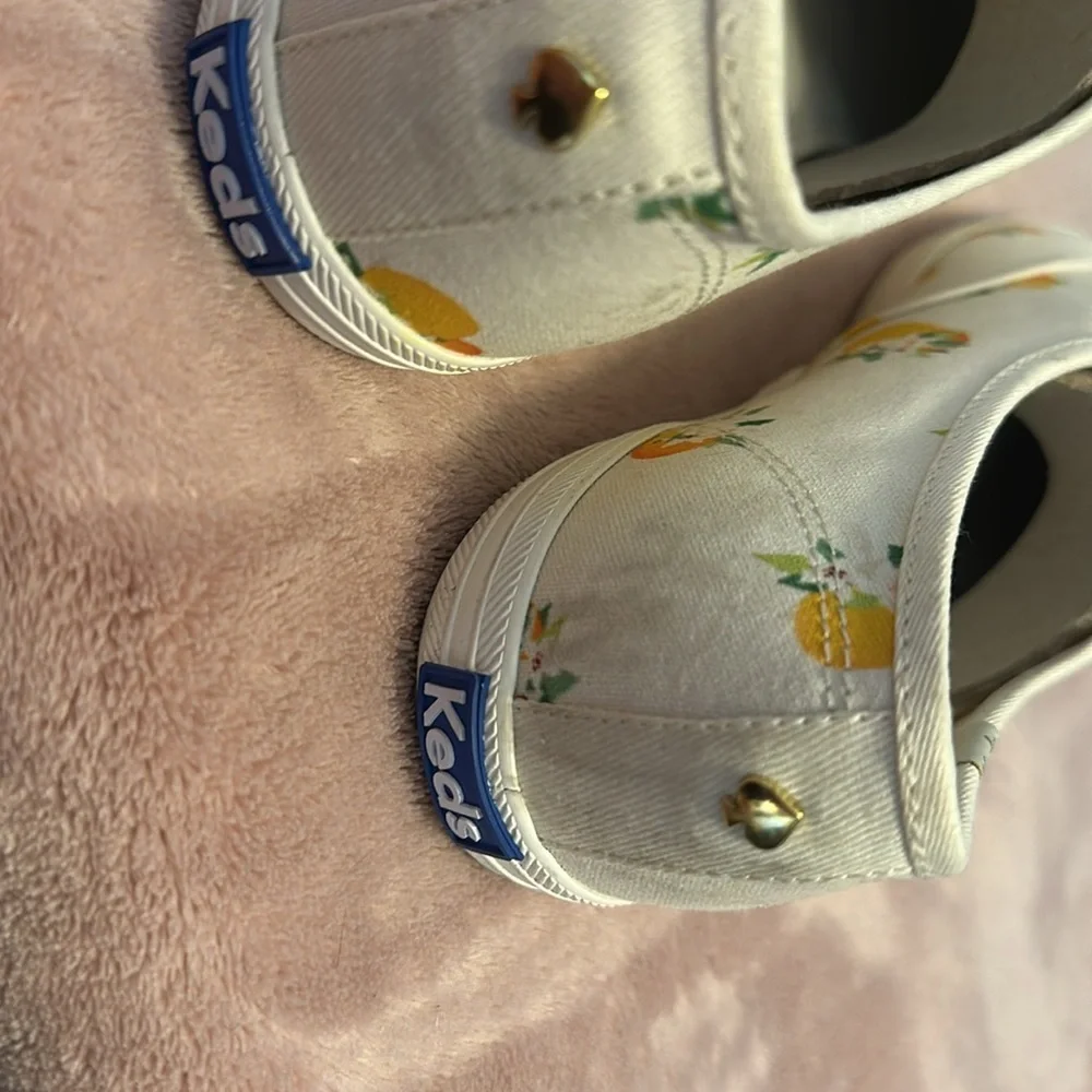Kate Spade Keds Fruit Sneakers 8.5